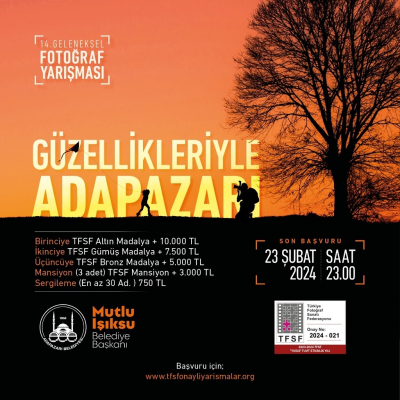Ulusal Fotoğraf Yarışması´na Başvurular Başlıyor