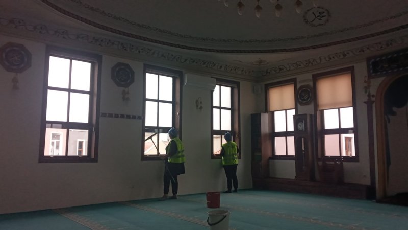  Adapazarı Camilerinde Ramazan Temizliği